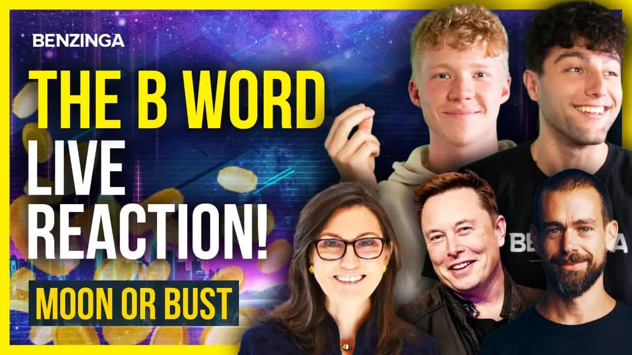 The B Word LIVE REACTION | Moon Or Bust | Bitcoin Live 🚨