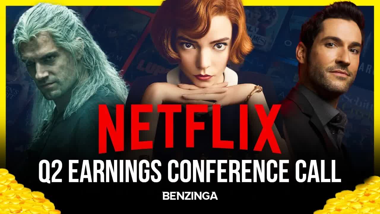 WATCH LIVE: Netflix Q2 Earnings Call $NFLX