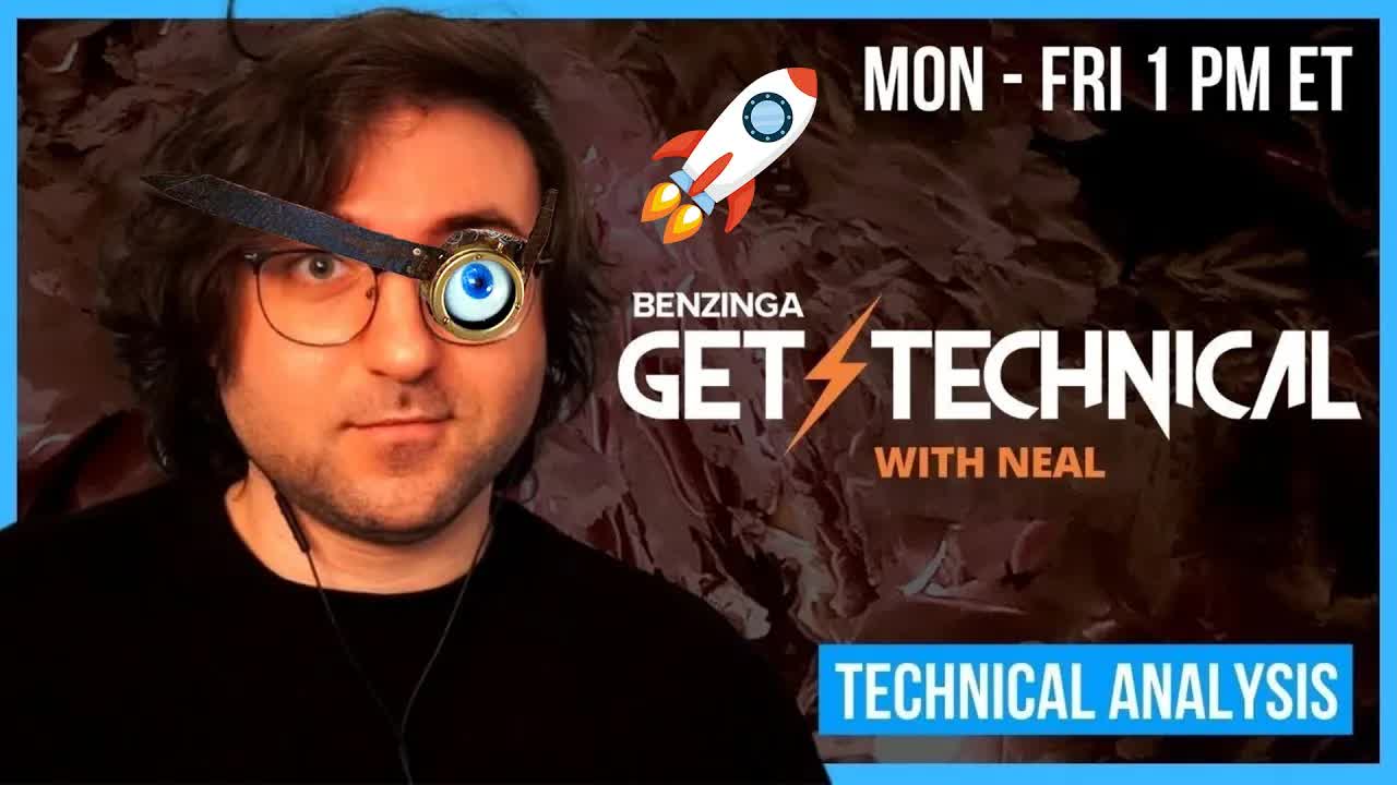 INSANE MAN WITH MANGLED EYE TARGETS $114 for AMC | Get Technical | Benzinga Stock Market LIVE 🚨