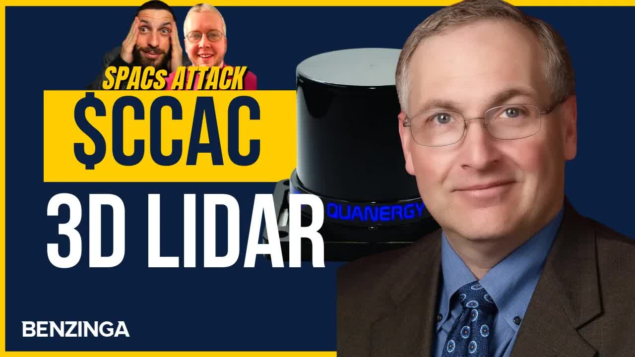 Smart LiDAR Solutions SPAC Quanergy CCAC | SPACs Attack | Benzinga Stock Market Live
