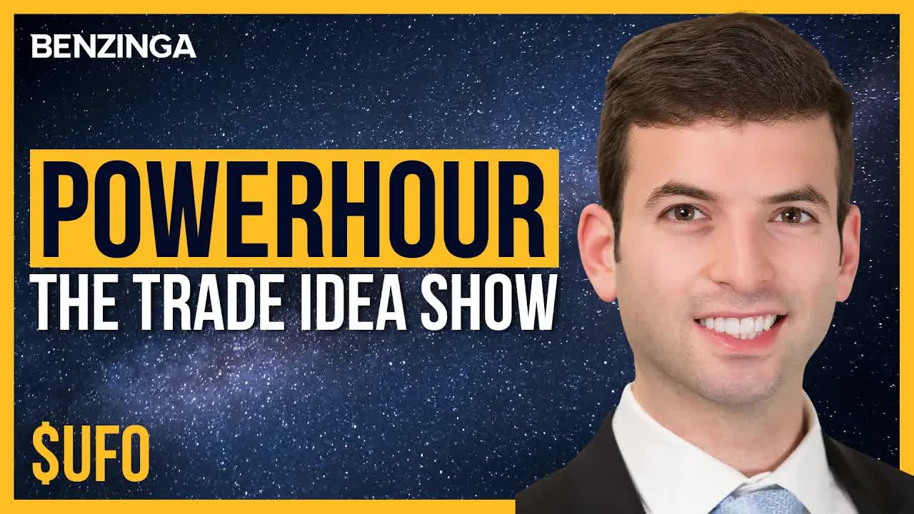 $UFO ETF | Power Hour | Stock Market Live 🚨