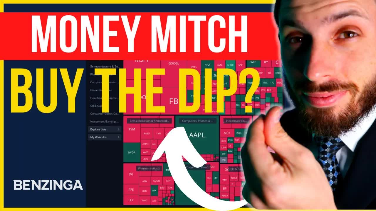 Buy The DIP? | MONEY Mitch | Benzinga Stock Market Live