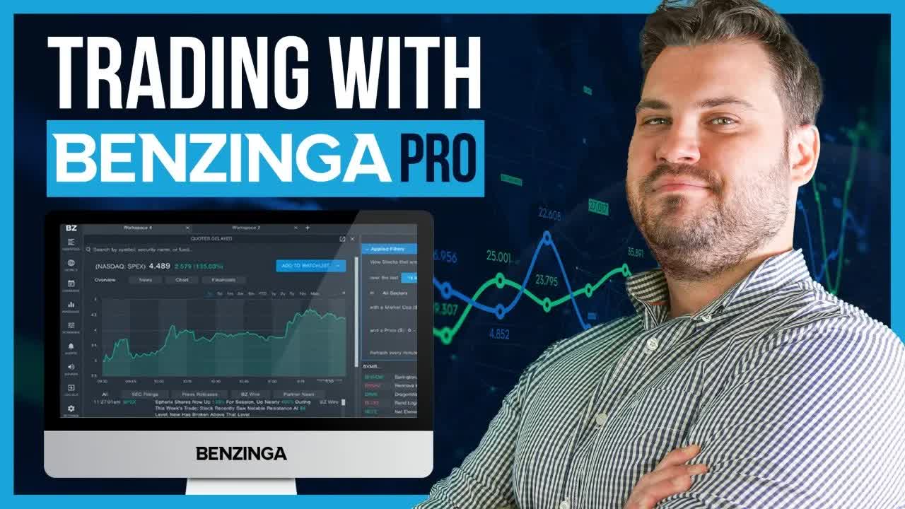 How To Trade With Benzinga Pro | Stock Market Live 🚨