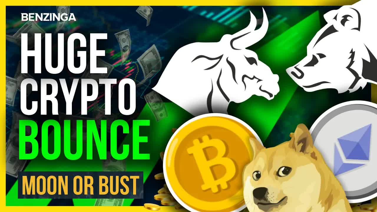 HUGE CRYPTO BOUNCE | MOON OR BUST | NEW PRICE TARGETS, WSB DAPP, AND MORE