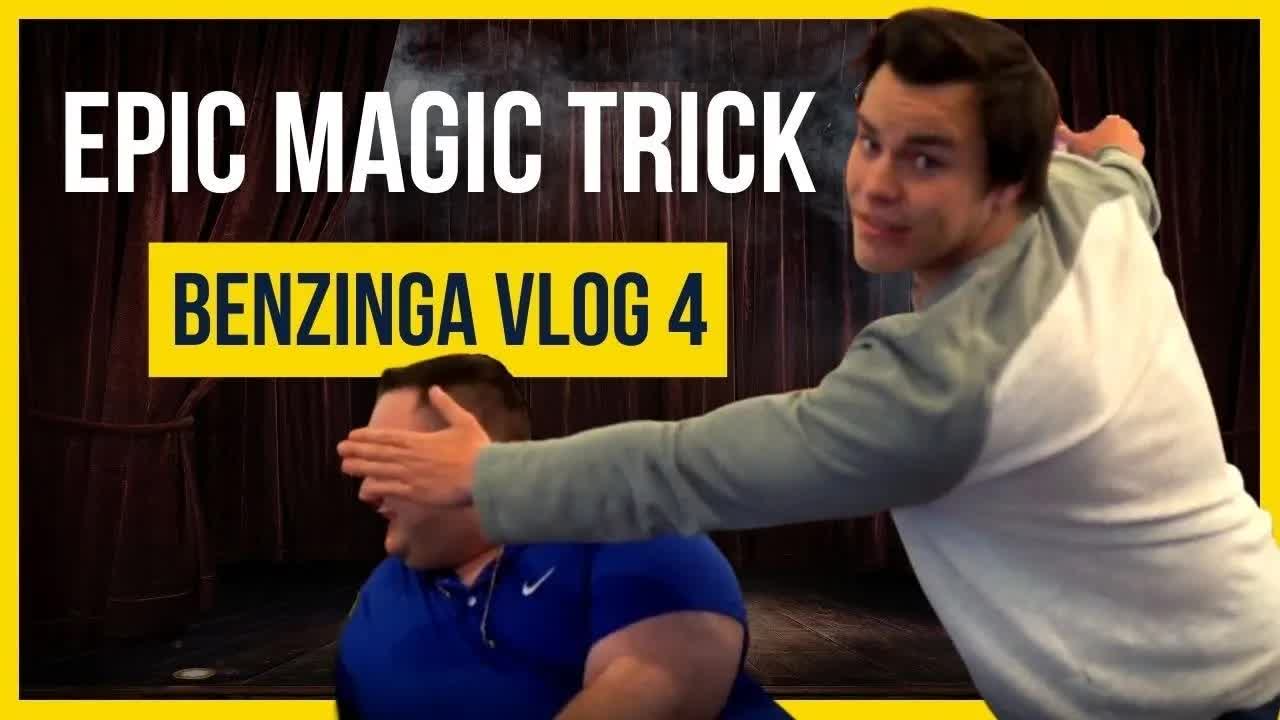 Intern Wows Office With Magic Trick | Benzinga Office Vlog 4