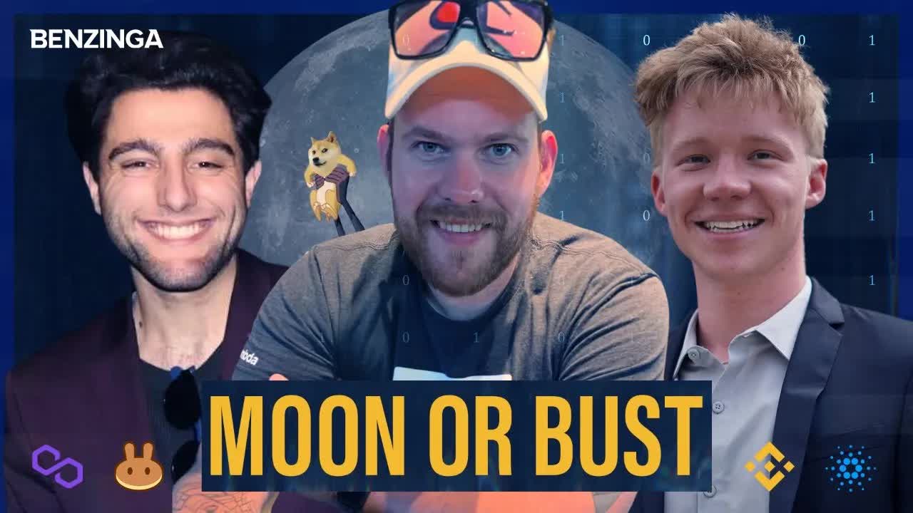 What's the next big altcoin? | Moon Or Bust | Benzinga Stock Market Live