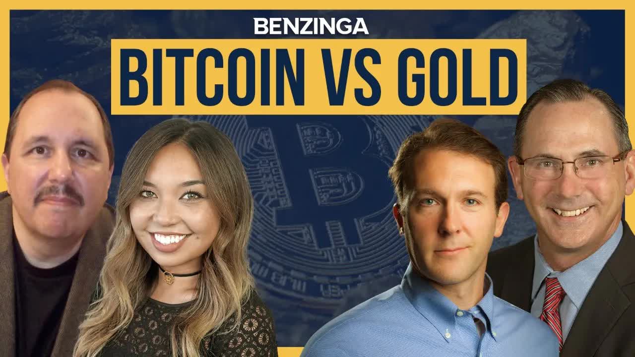Bitcoin vs Gold Debate | Best Cryptocurrency Debate Between Bitcoin And Gold | Benzinga Stock Market