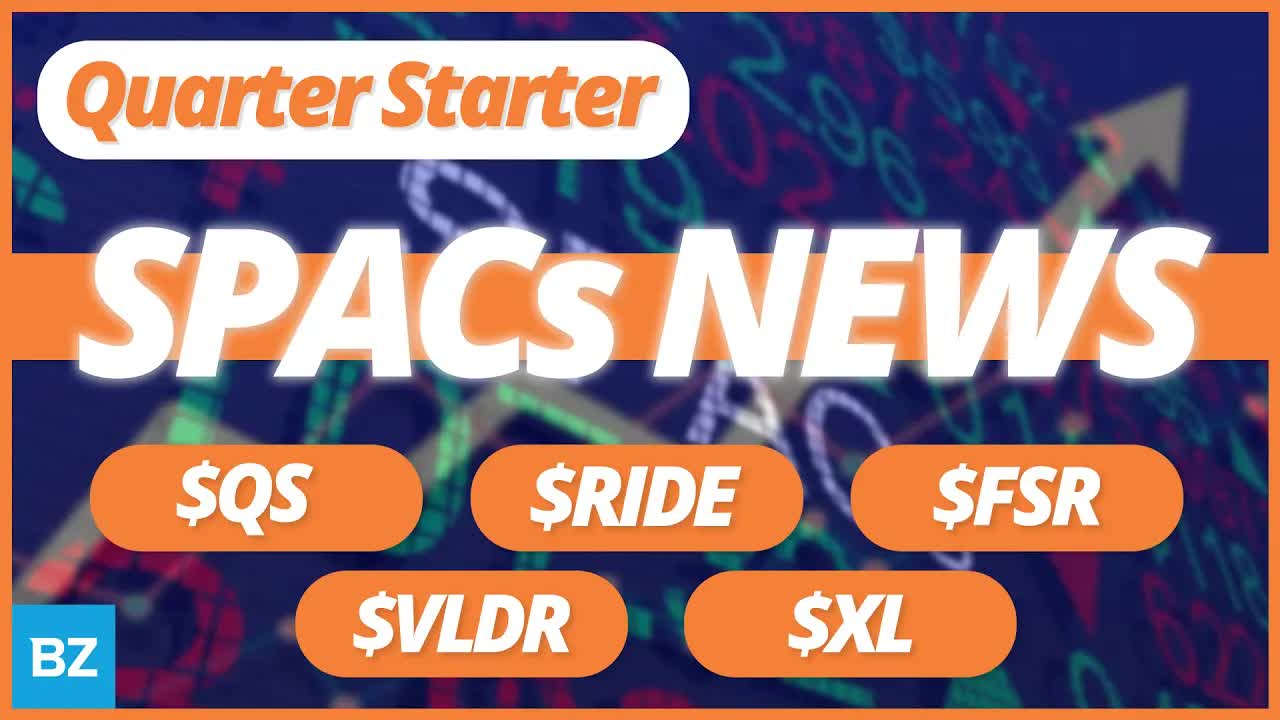 SPAC Ratings, Price Targets And News | $QS $RIDE $XL $VLDR $FSR | SPACs Attack
