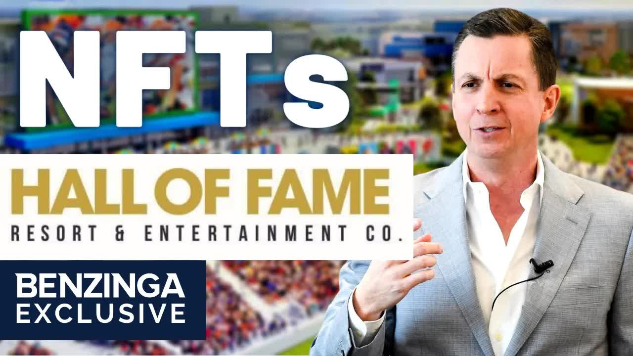 NFTs & Mike Crawford, CEO of Hall Of Fame Resorts ($HOFV): Benzinga Exclusive