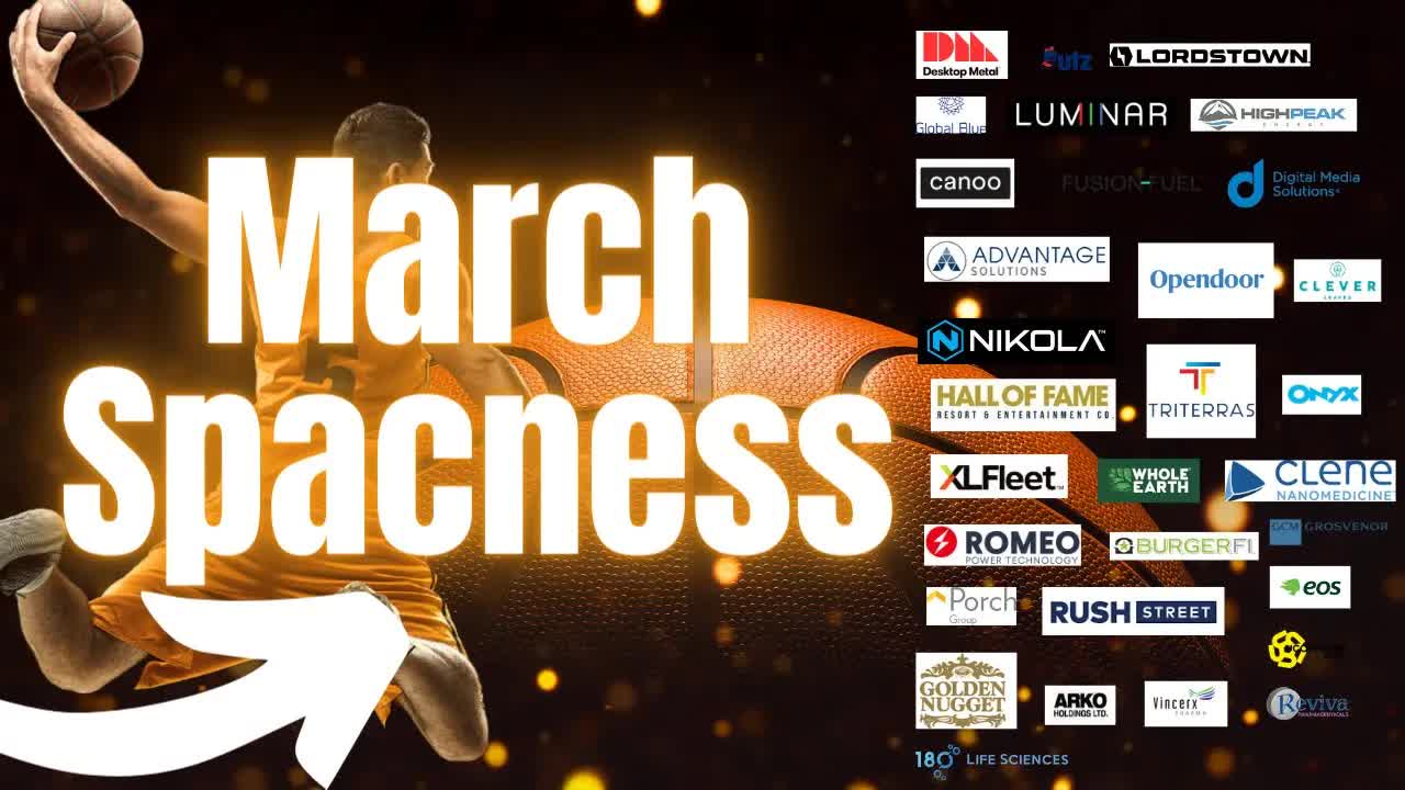 SPAC March Madness Bracket | SPACs Attack | Benzinga Stock Market Live
