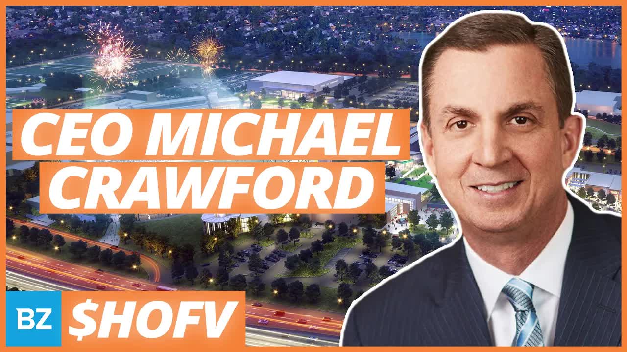 Hall of Fame Resort & Entertainment "The Disneyland for Football" $HOFV | Power Hour