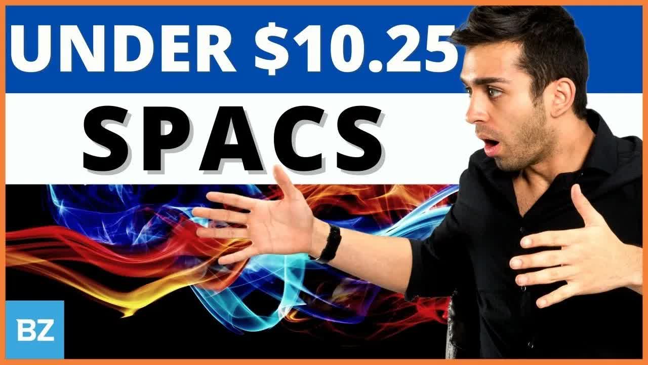 SPAC Units: Trading Under $10.25 | SPACs Attack