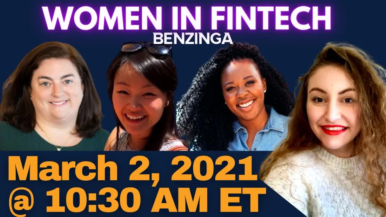 Women In Fintech | Benzinga Stock Market LIVE