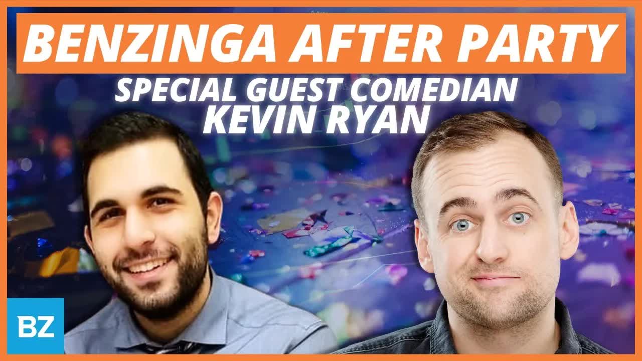 Benzinga After Party with Ryan Rozbiani and special guest Kevin Ryan