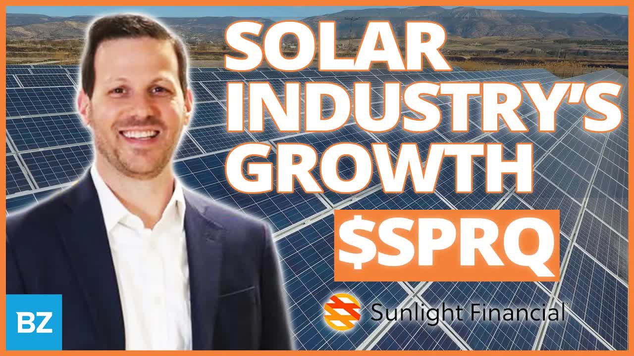 Sunlight Financial CEO On Two Trends In Solar Energy | SPACs Attack