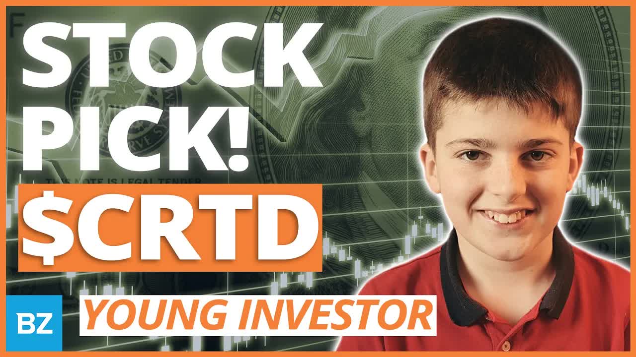 Young Investor Under The Radar Pick $CRTD | ZingerNation
