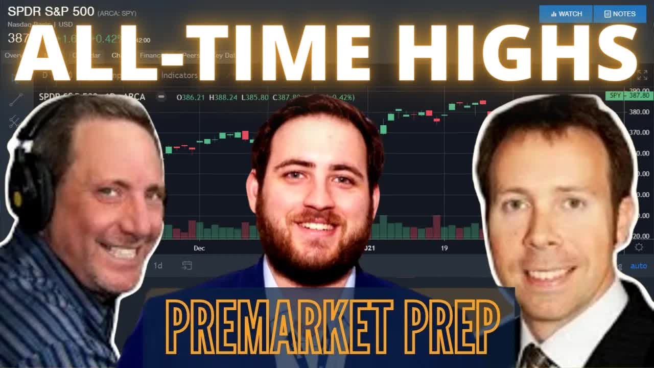 Stocks make new all-time highs AGAIN | PreMarket Prep