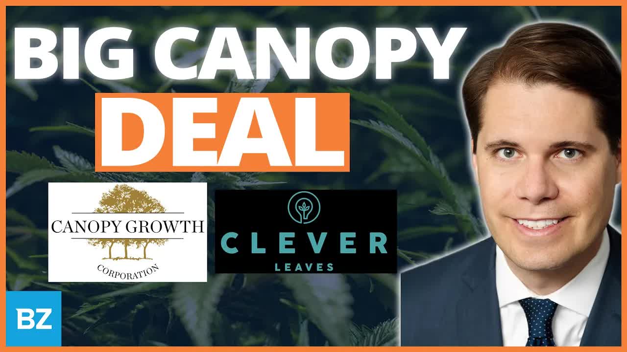 $CLVR Clever Leaves Inks Deal W/ Canopy Growth | SPACs Attack