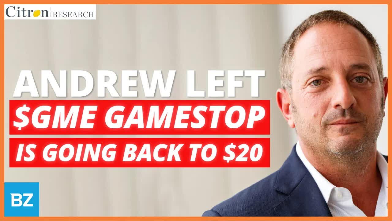 Andrew Left Bearish $GME | ZingerNation