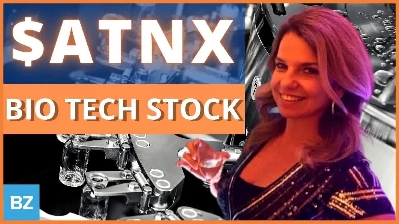Booming Bio-Tech Stock $ATNX | ZingerNation