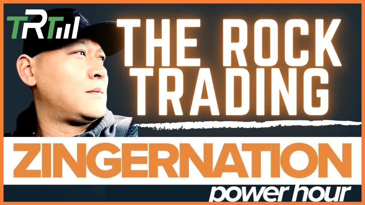 Profit With The Rock?! $GME $SPCE $DAL $BABA $AFRM | ZingerNation Power Hour