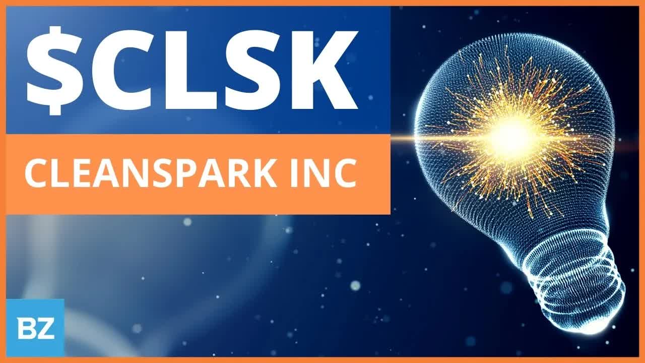 SURGING STOCK -$CLSK CleanSpark | ZingerNation