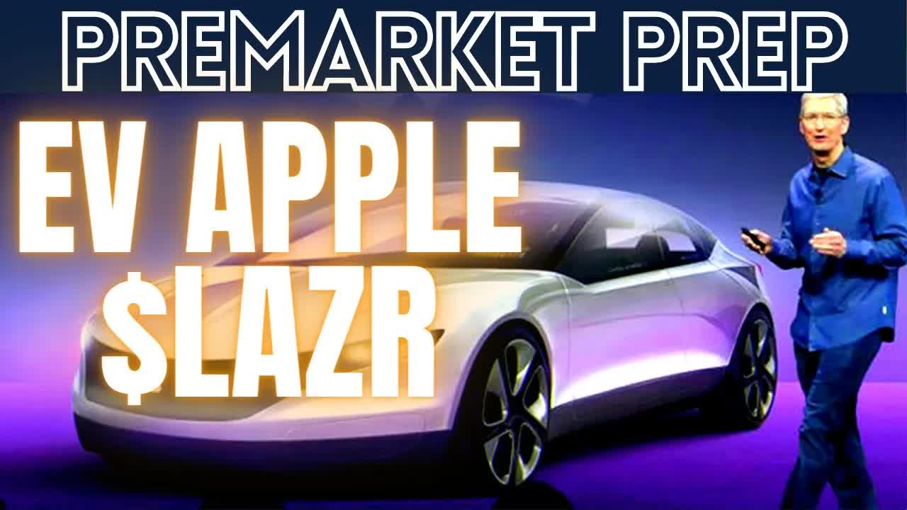 AAPL reminds people it's working on EVs | PreMarket Prep