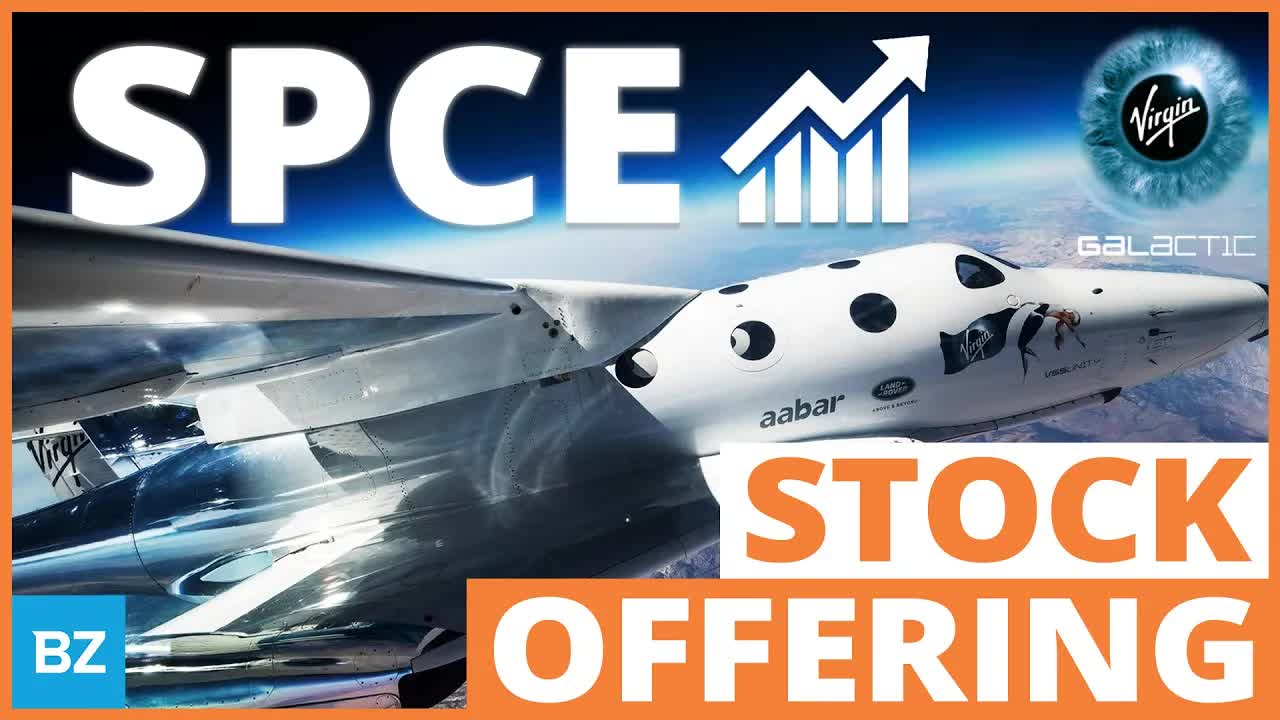 VIRGIN GALACTIC, $SPCE, GIVES ANOTHER STOCK OFFERING | PreMarket Prep