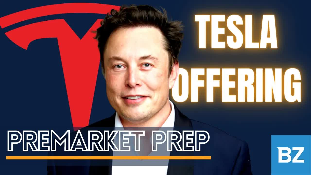 $TSLA announces a $5 billion offering | PreMarket Prep
