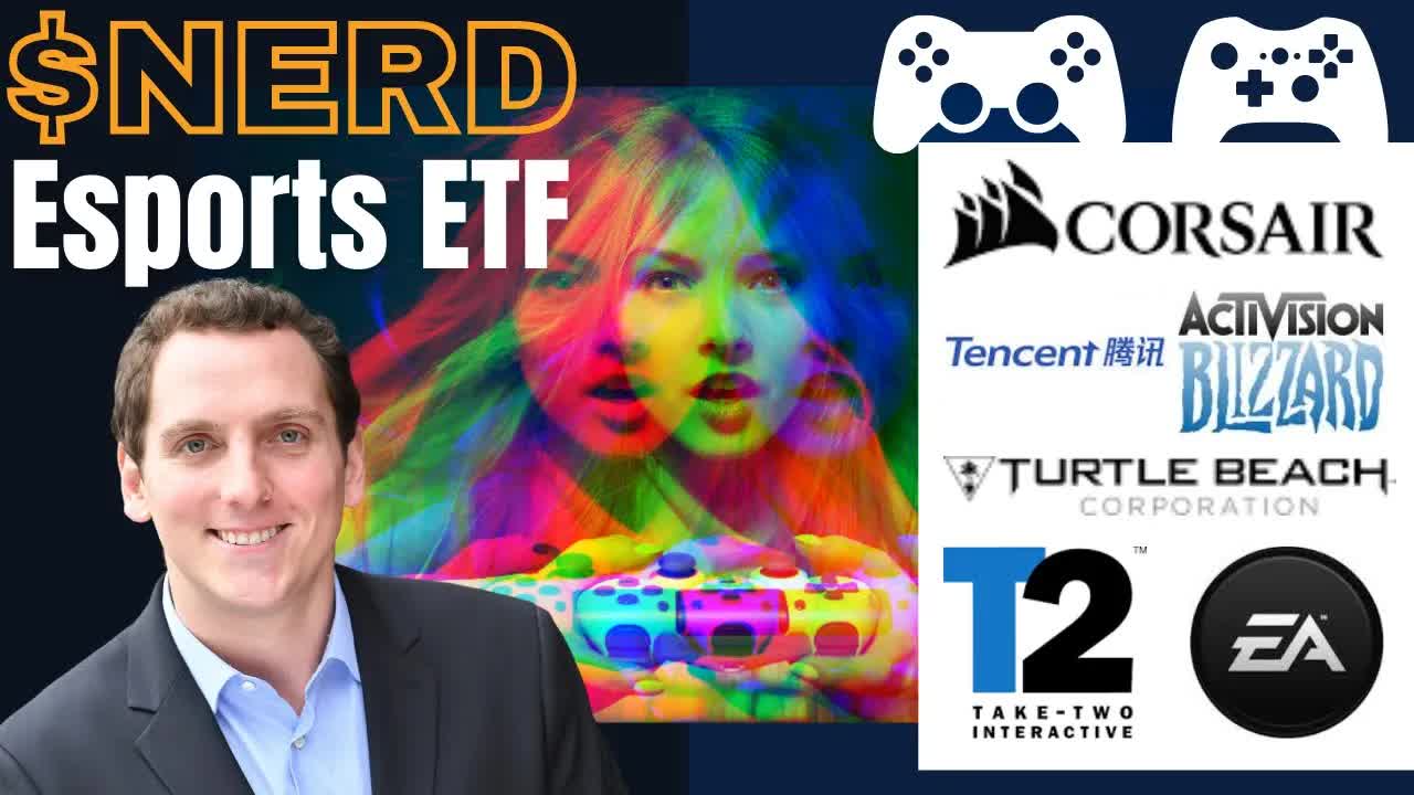 Esports Review With $NERD ETF: $CRSR $ATVI $TTWO & Roblox IPO