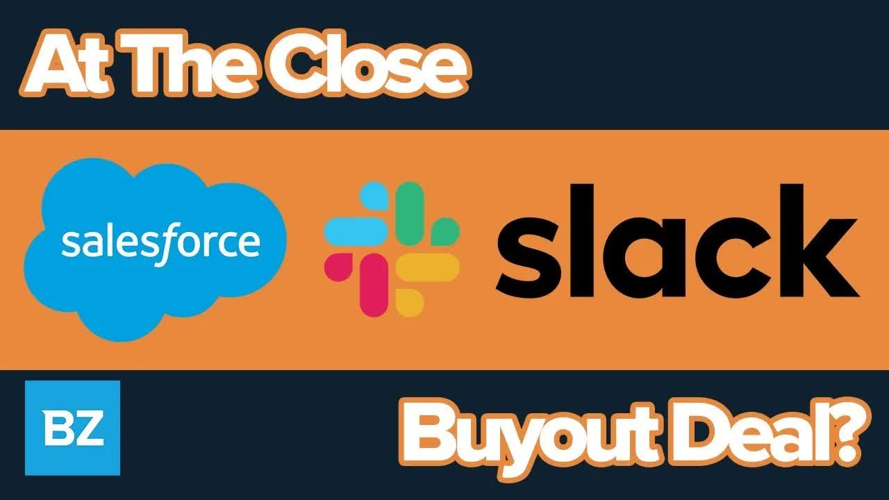 CRM & WORK Rumors Of Buyout Deal | At The Close