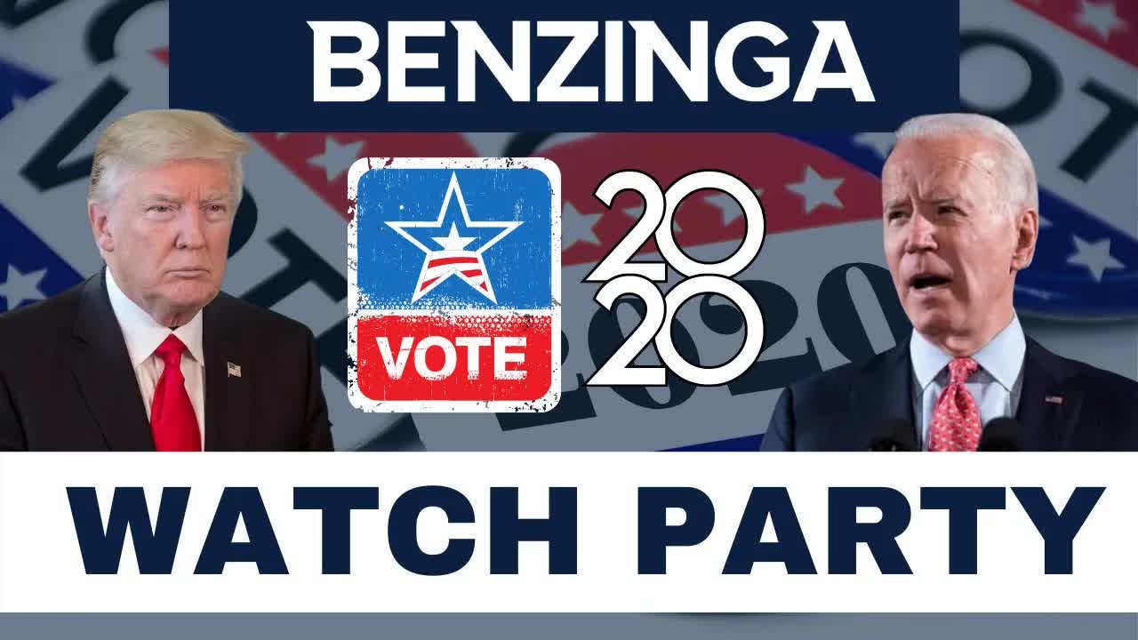 Election 2020 | Benzinga Newsdesk Watch Party