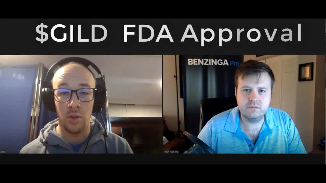 $GILD Gilead Sciences FDA Approval | Benzinga Pro Alert