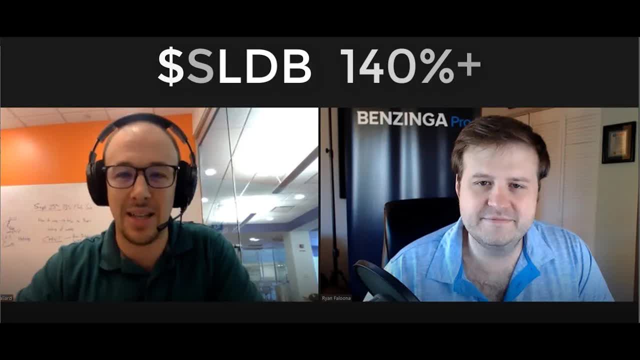 $SLDB Solid Biosciences Inc +140% Move Of The Day | Benzinga Pro Alert