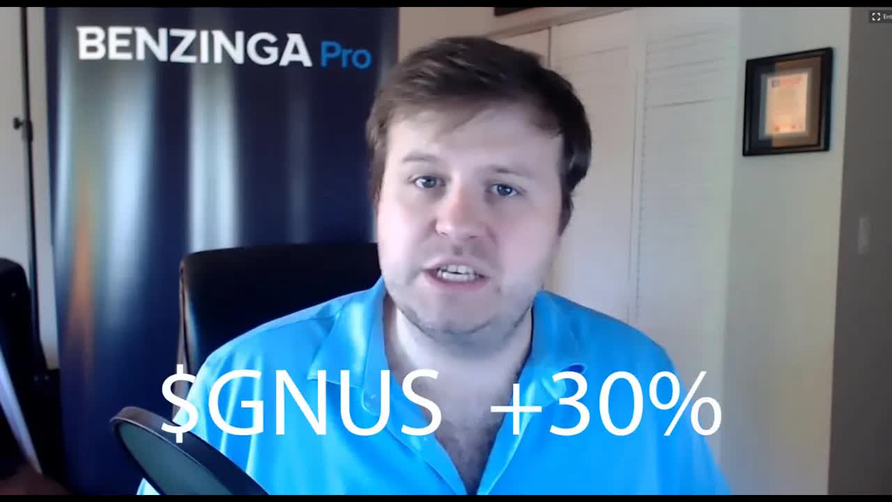 $GNUS Genius Brands International Inc +30% Move Of The Day | Benzinga Pro Market Alert Daytrading