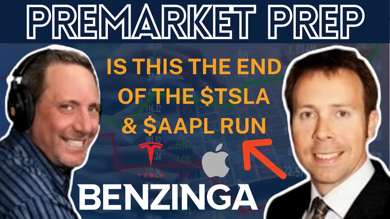 PreMarket Prep:  Dealing With Some Red? Did $AAPL $TSLA Make The  Turn