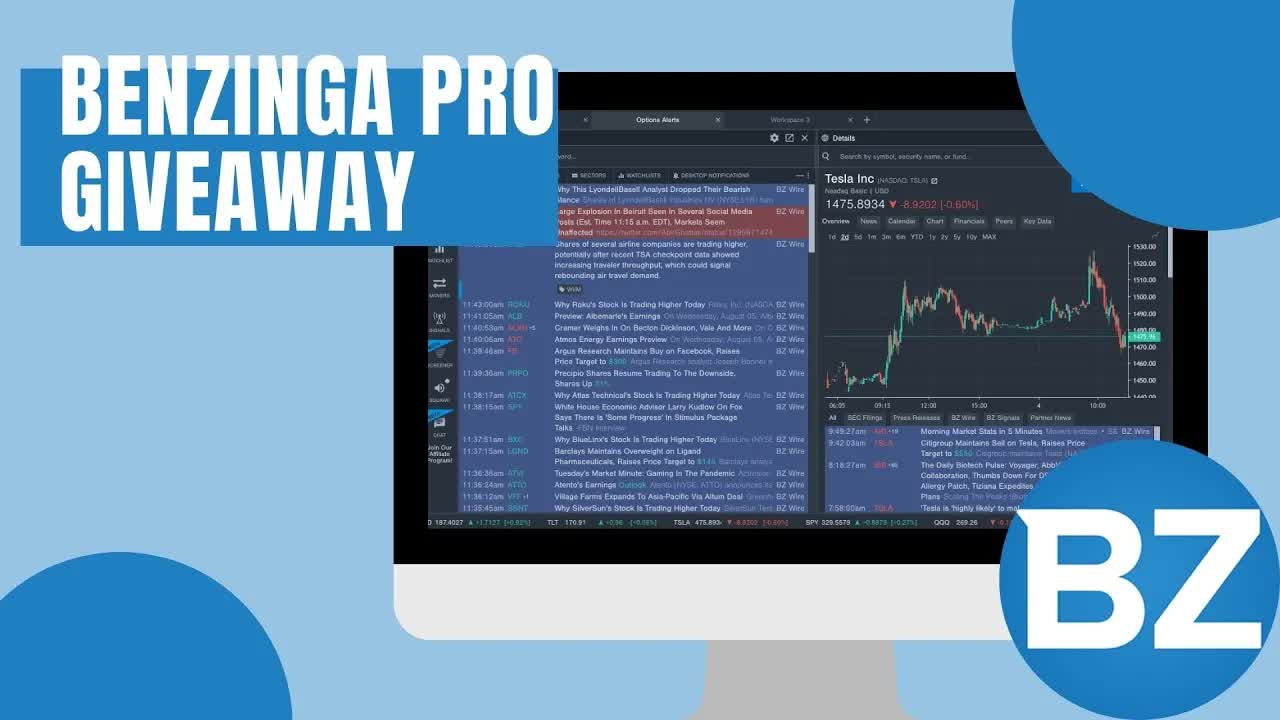 Benzinga Boot Camp Giveaway