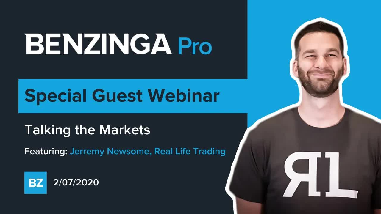 Benzinga Webinar: Talking the Markets with Jerremy Newsome 2/7/2020