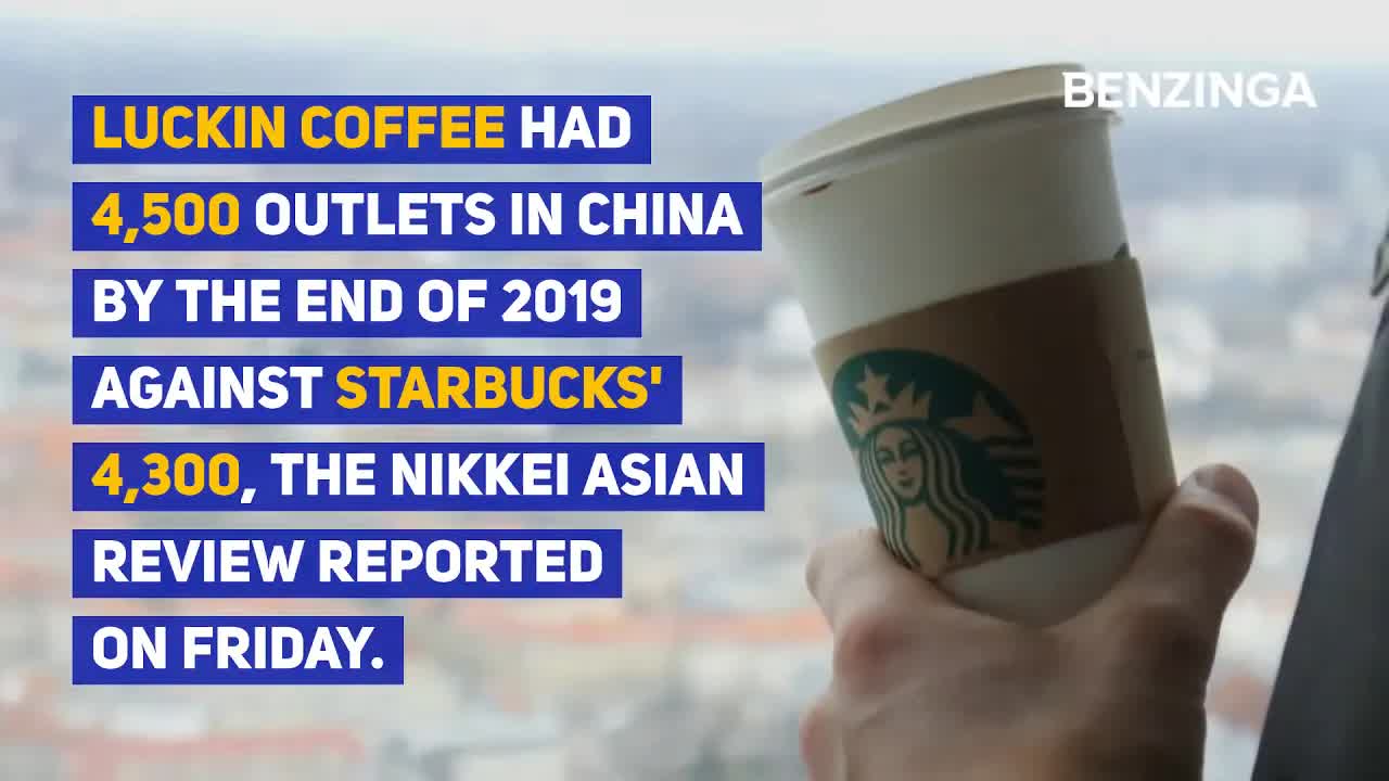 Starbucks Losing Ground To Homegrown Luckin Coffee In China