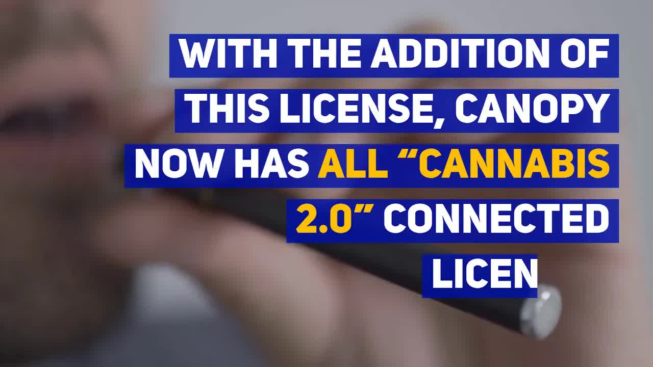 Canopy Growth Obtains Health Canada License For Beverage Facility