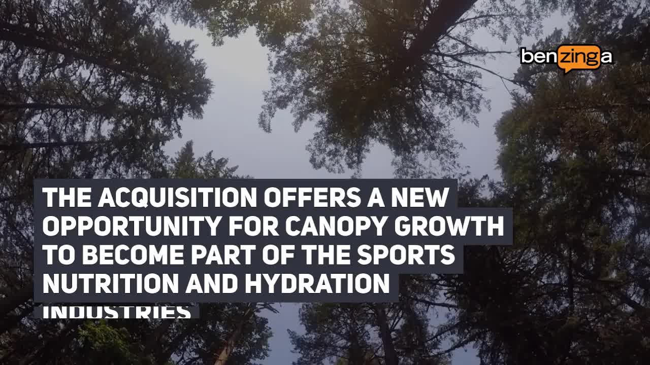 Canopy Growth Enters Sports Nutrition Space, Acquires Majority Stake in BioSteel Sports Nutrition