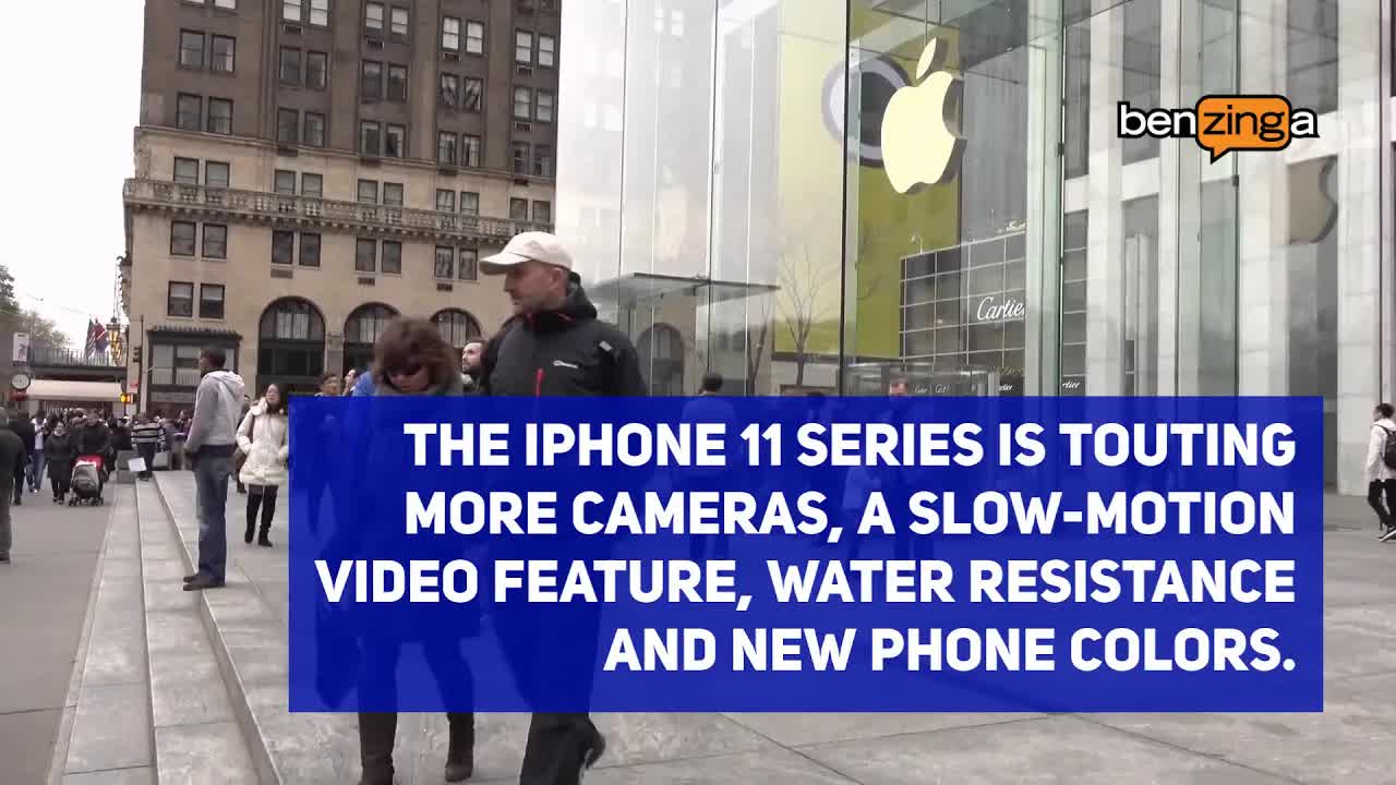 Apple's (NASDAQ: AAPL) iPhone 11 Goes On Sale, Crowds Gather Outside Major Stores