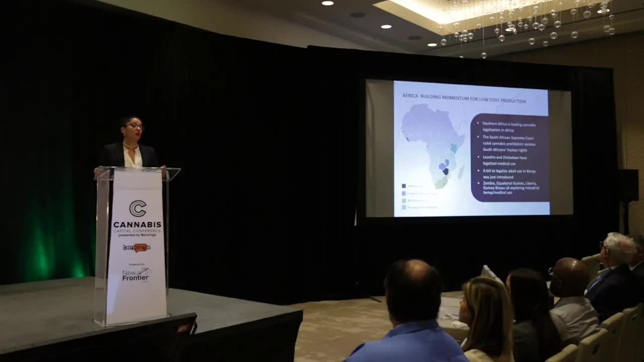 Morning Keynote  Giadha Aguirre De Carcer, CEO, New Frontier Data