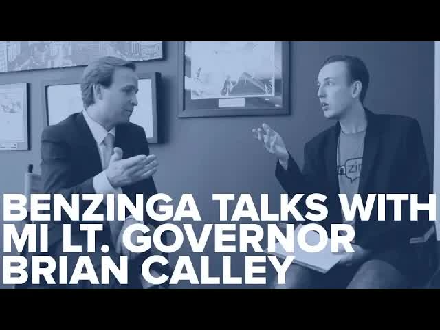 Benzinga Talks with Michigan's Lieutenant Governor Brian Calley