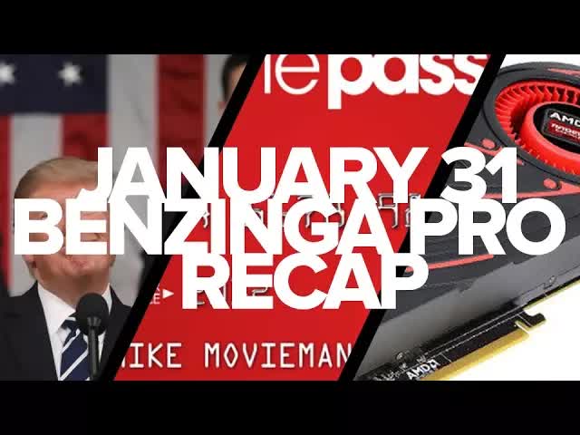 Benzinga Pro Recap for January 31