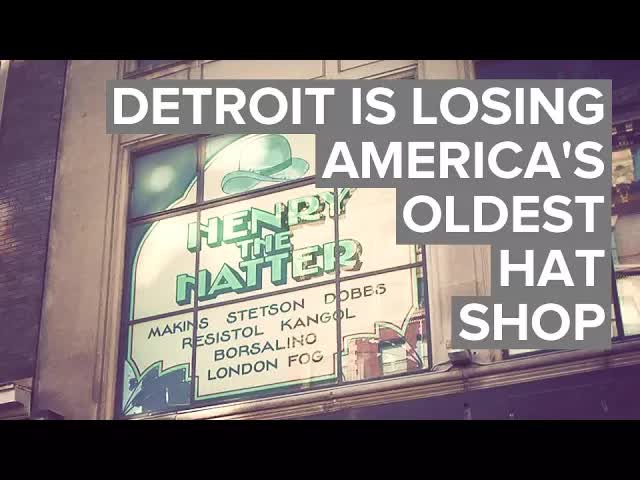 Detroit is Losing America's Oldest Hat Shop