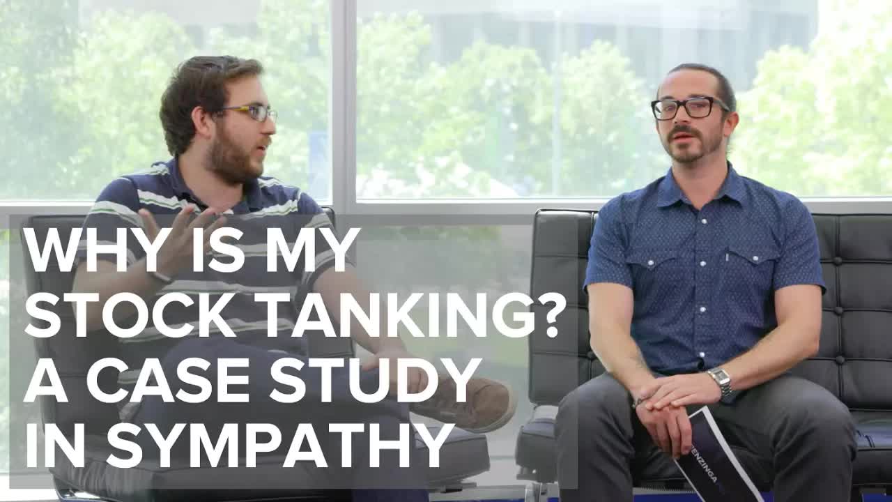 Why is My Stock Tanking? A Case Study in Sympathy