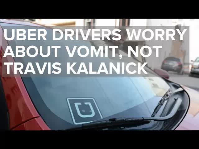 Uber Drivers Worry About Vomit, Not Travis Kalanick