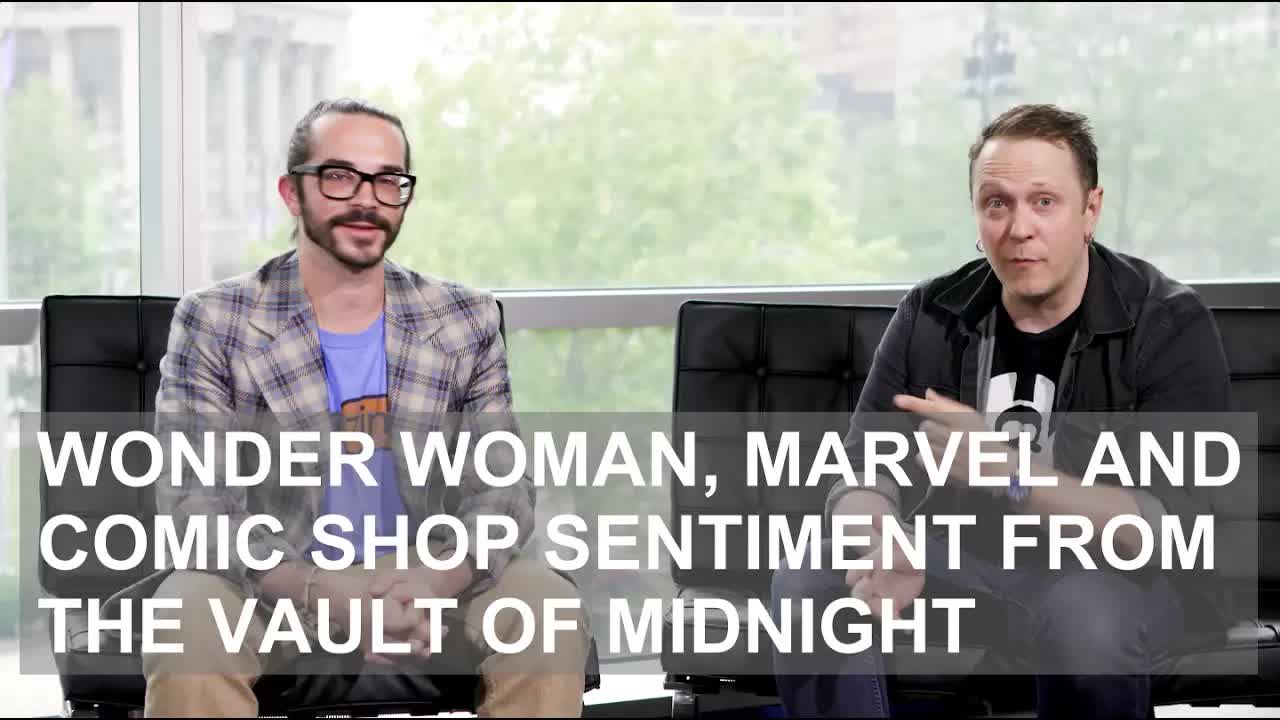 Wonder Woman, Marvel and Comic Shop Sentiment from the Vault Of Midnight