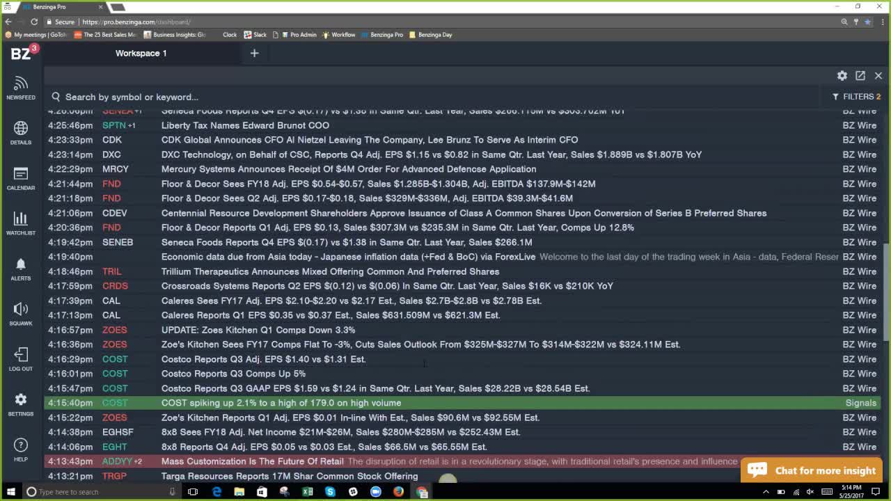 Options, Rumors and Exclusives